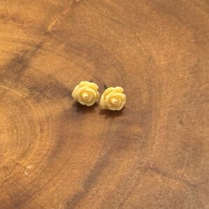 Rose Stud Earrings